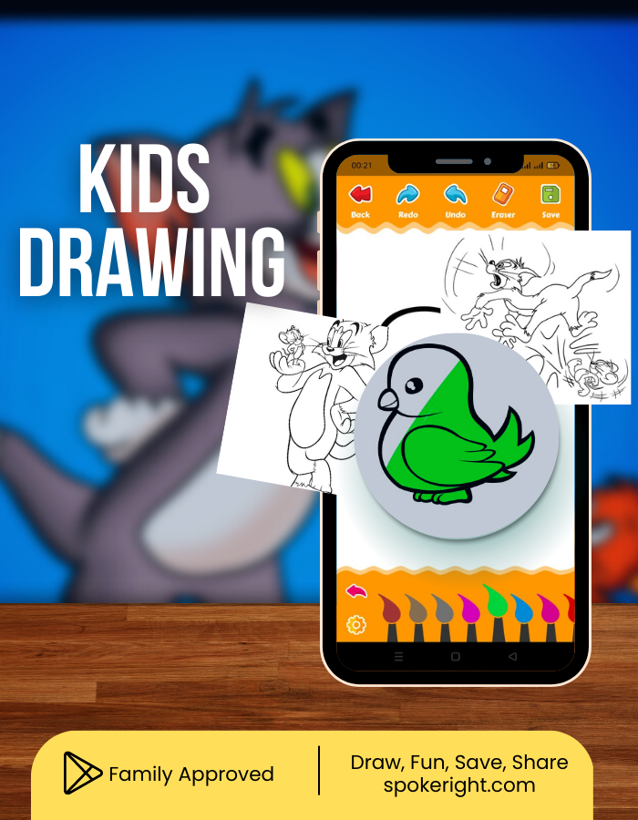 Kids Drawing Application